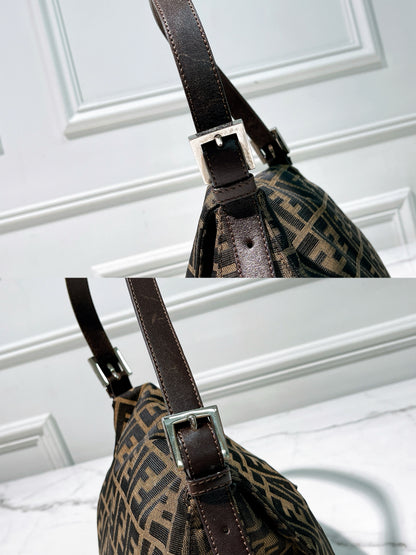 FENDI VINTAGE ZUCCA SHOULDER BAG