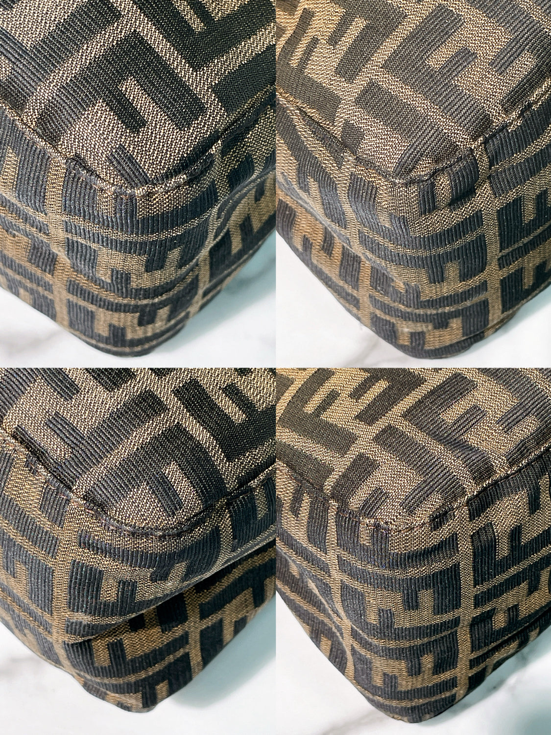 FENDI VINTAGE ZUCCA SHOULDER BAG