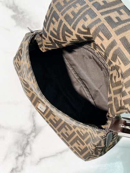 FENDI VINTAGE ZUCCA SHOULDER BAG