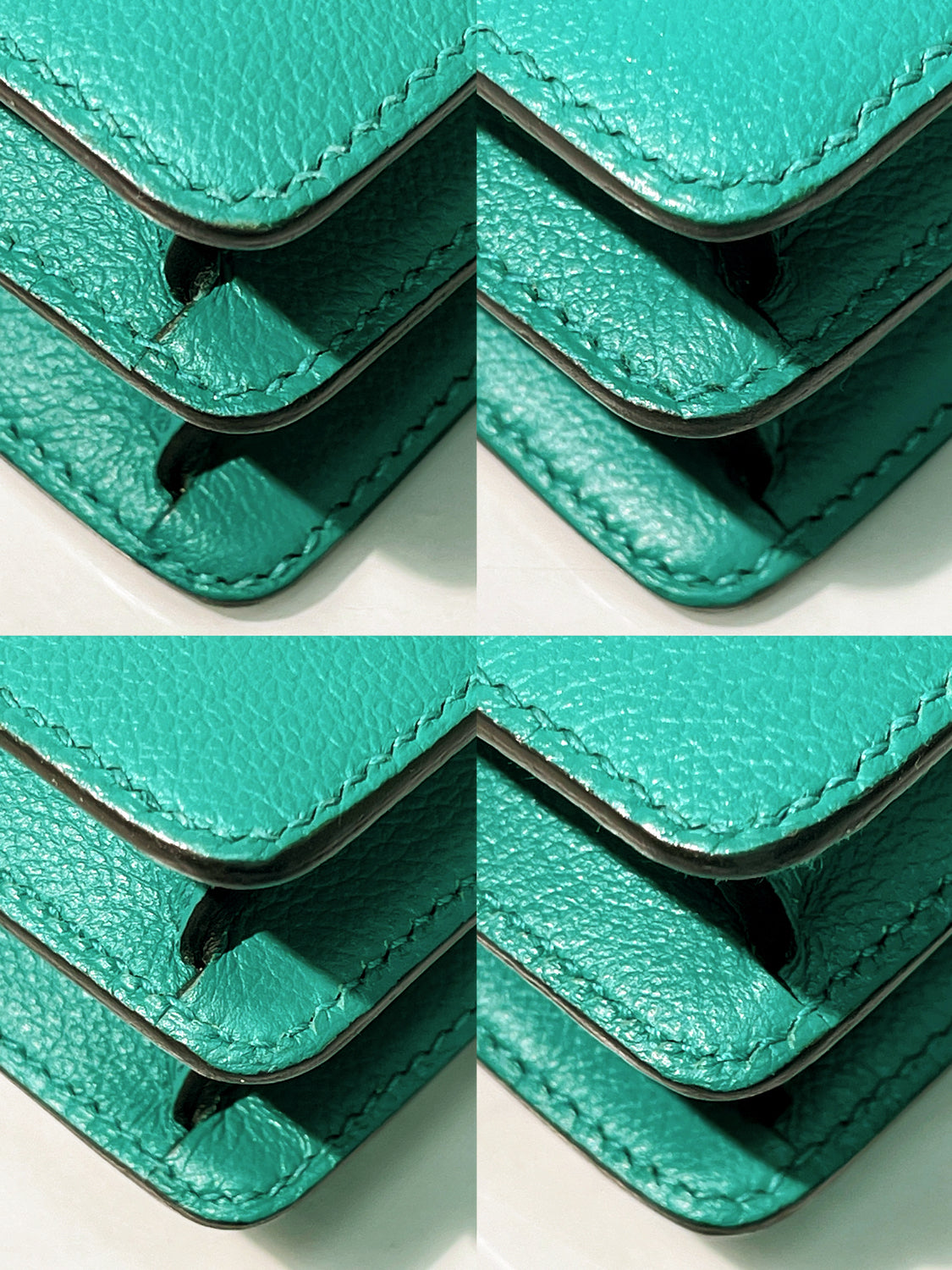 HERMES ROULIS MINI VERT JADE/GOLD