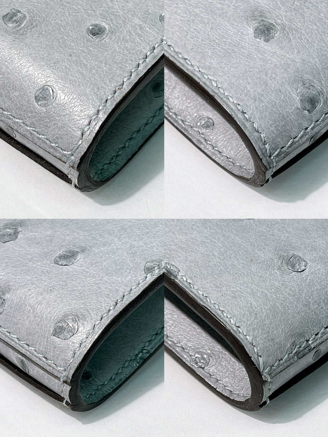 HERMES KELLY LONG WALLET GRIS MOUETTE/SILVER