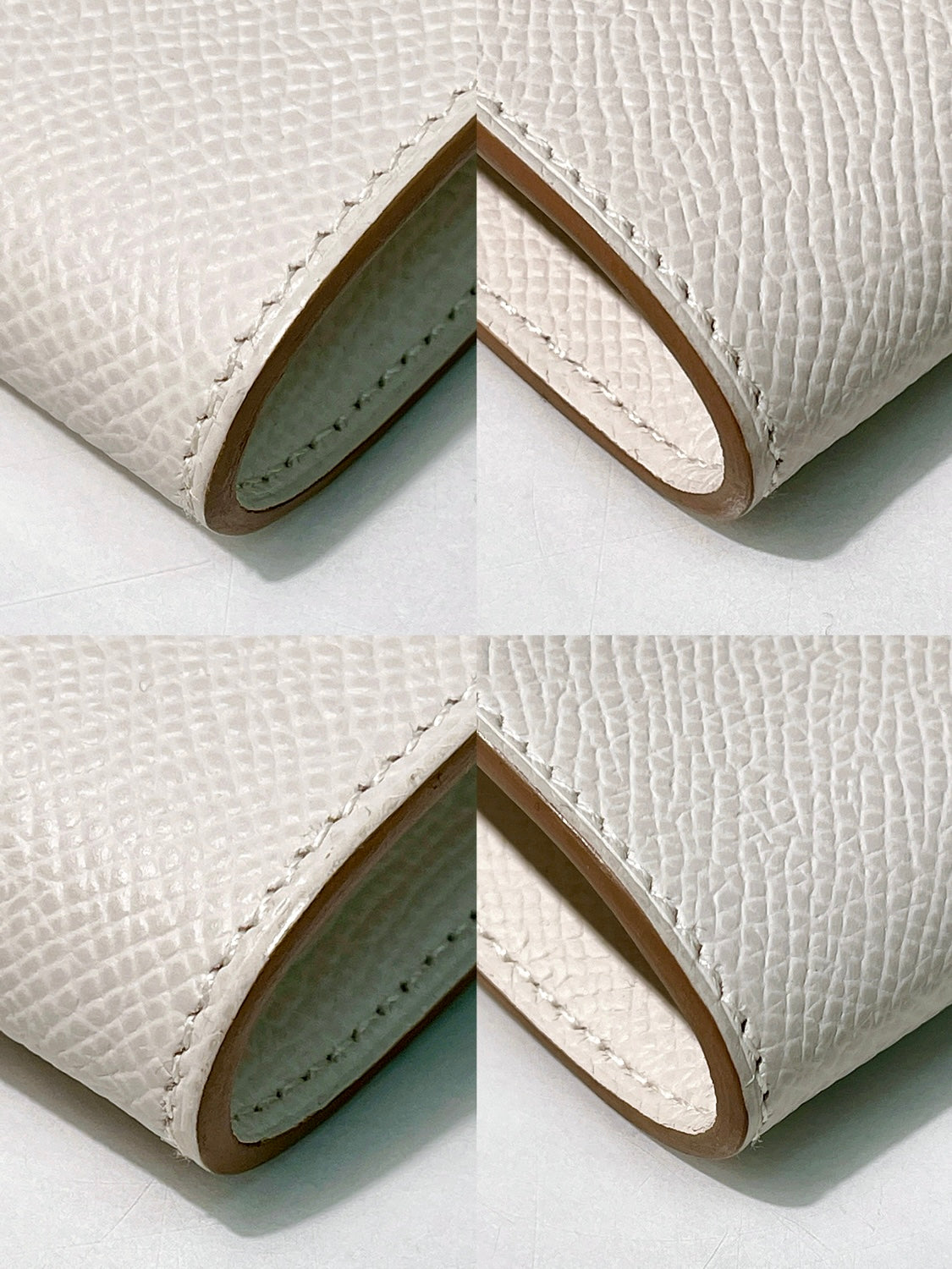 HERMES KELLY TO GO, GRIS PALE/GOLD