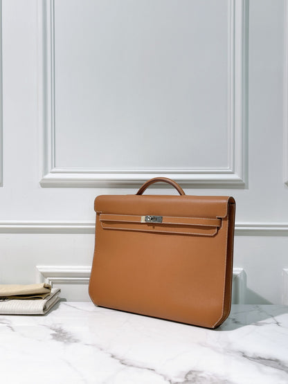 HERMES KELLY DEPECHES 36 GOLD/SILVER