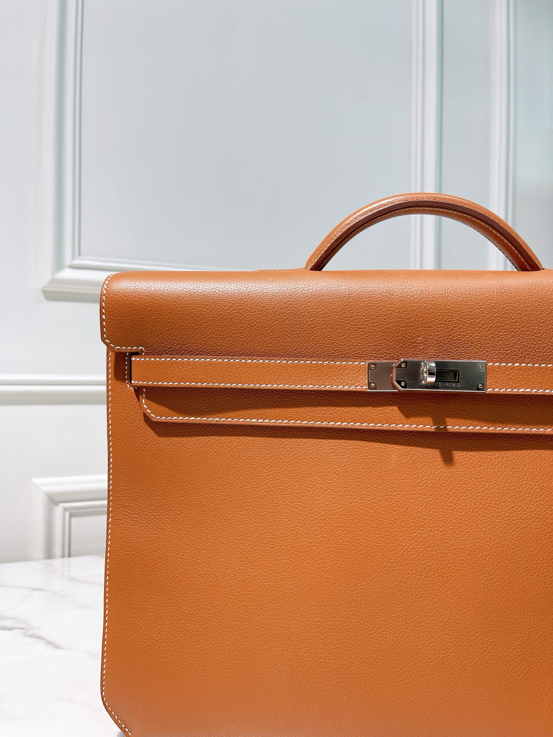 HERMES KELLY DEPECHES 36 GOLD/SILVER