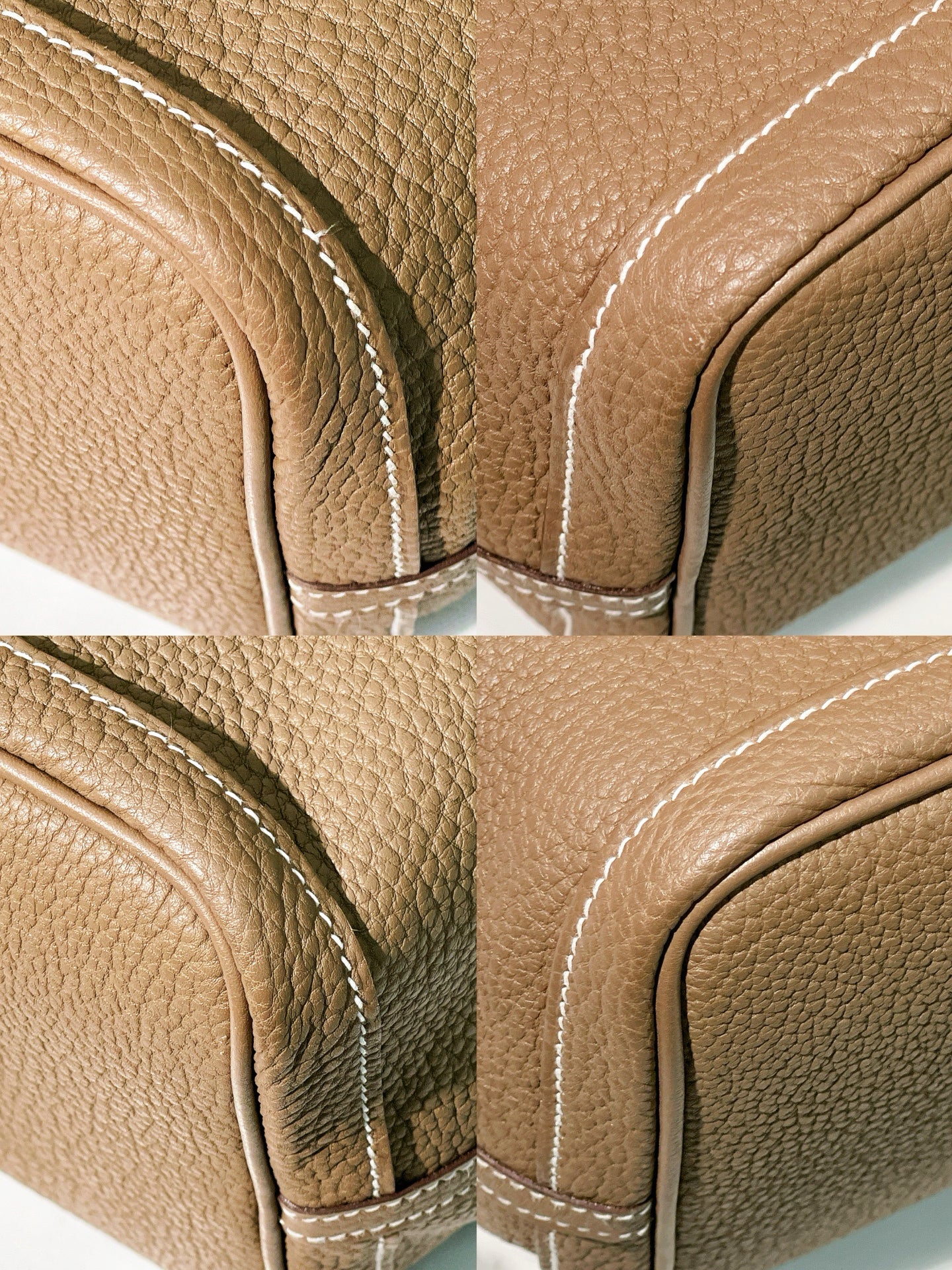 HERMES GARDEN PARTY 36 ETOUPE/SILVER