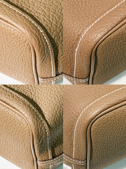 HERMES GARDEN PARTY 36 ETOUPE/SILVER