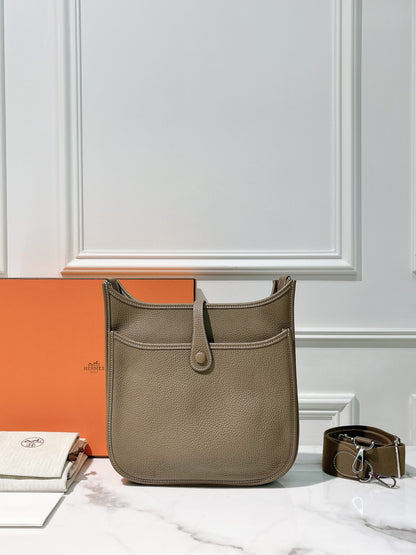 HERMES EVELYNE 29 ETOUPE/SILVER