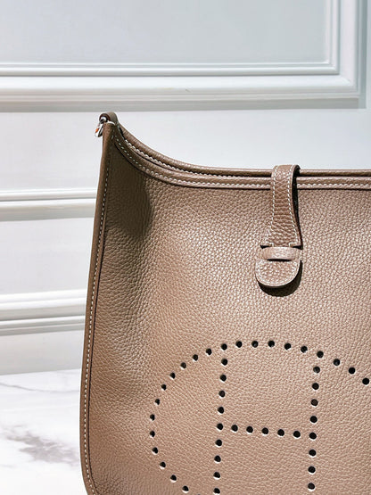 HERMES EVELYNE 29 ETOUPE/SILVER