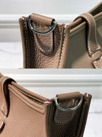 HERMES EVELYNE 29 ETOUPE/SILVER