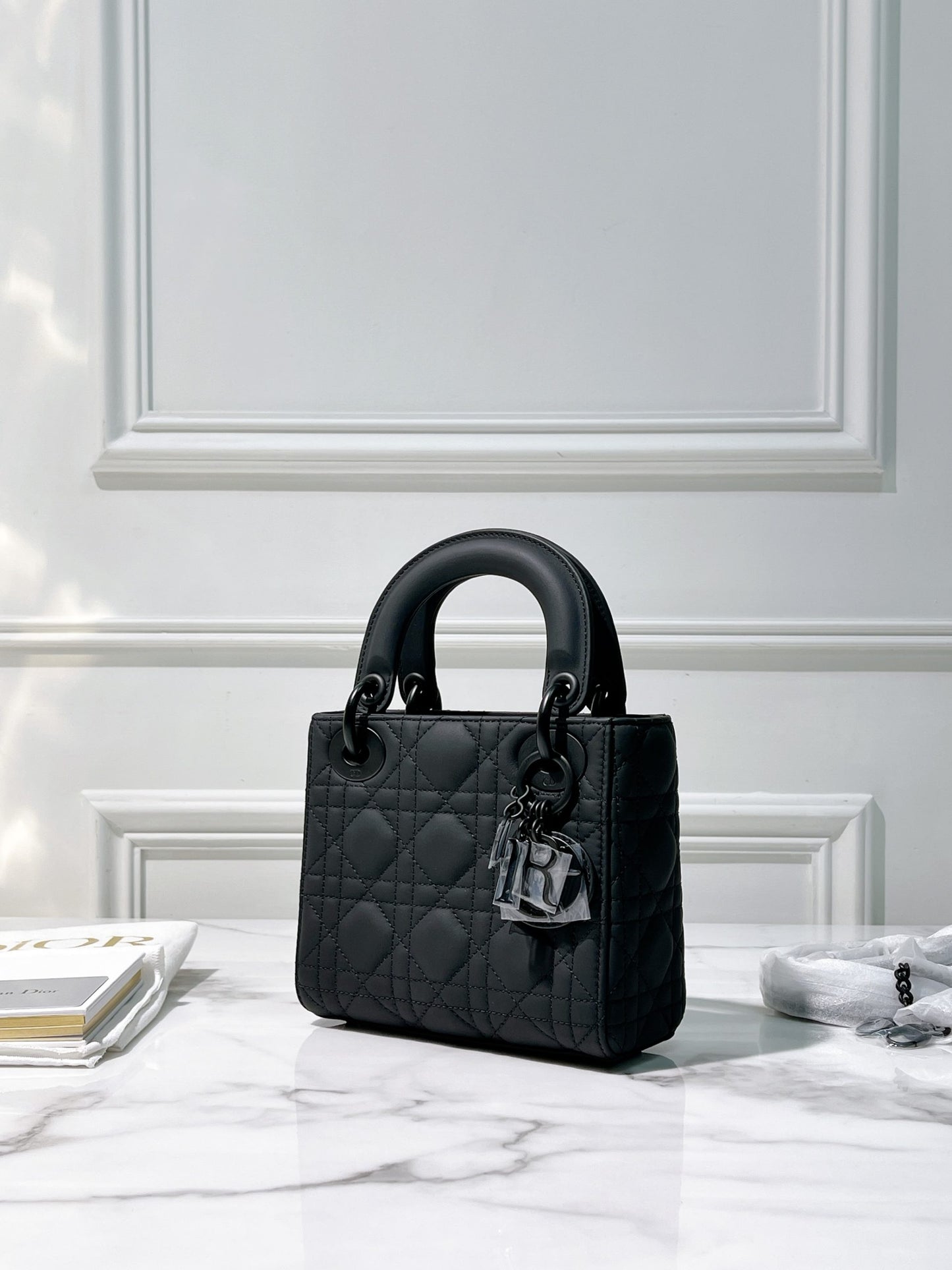 DIOR LADY MINI SO BLACK