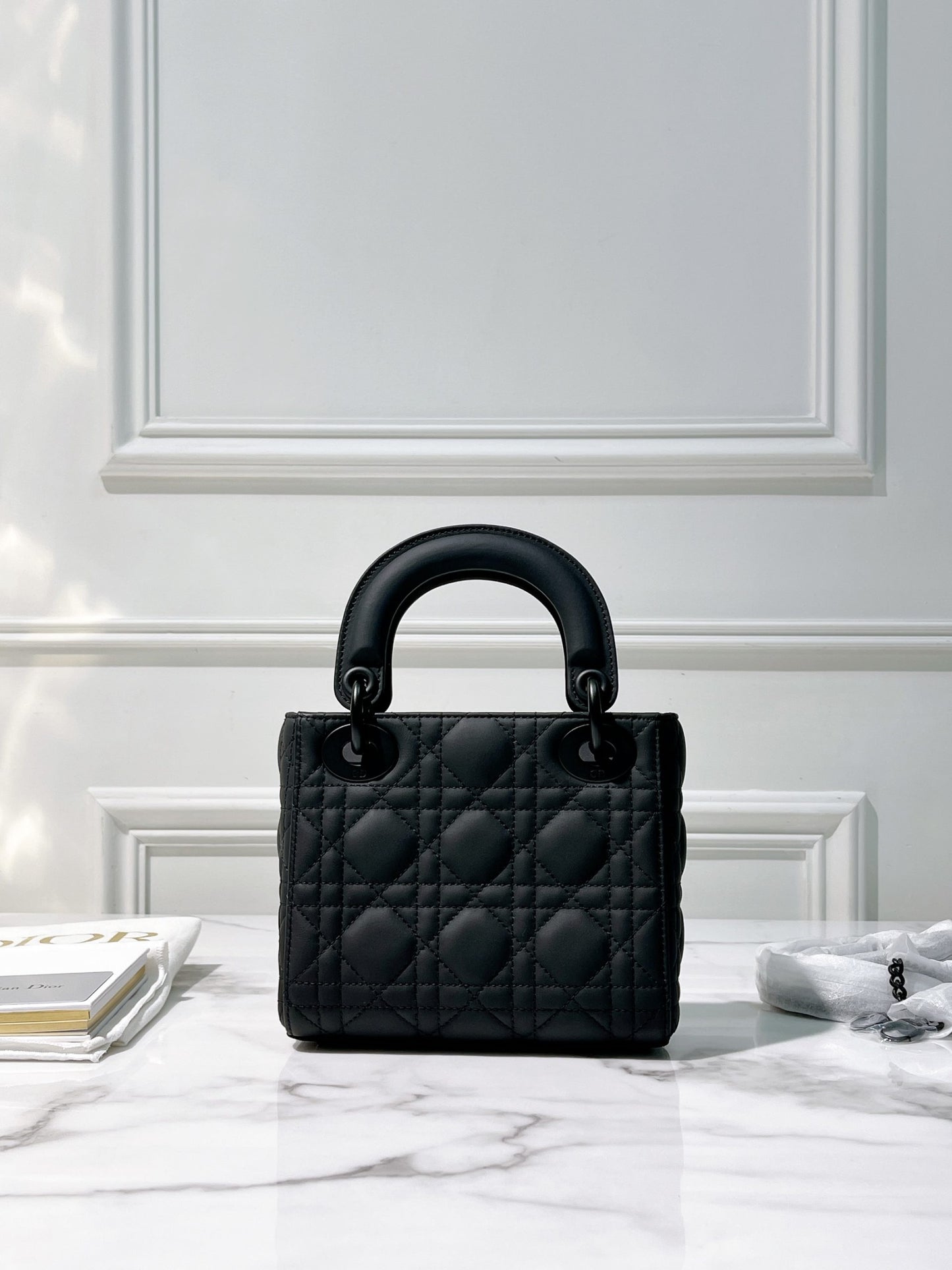 DIOR LADY MINI SO BLACK