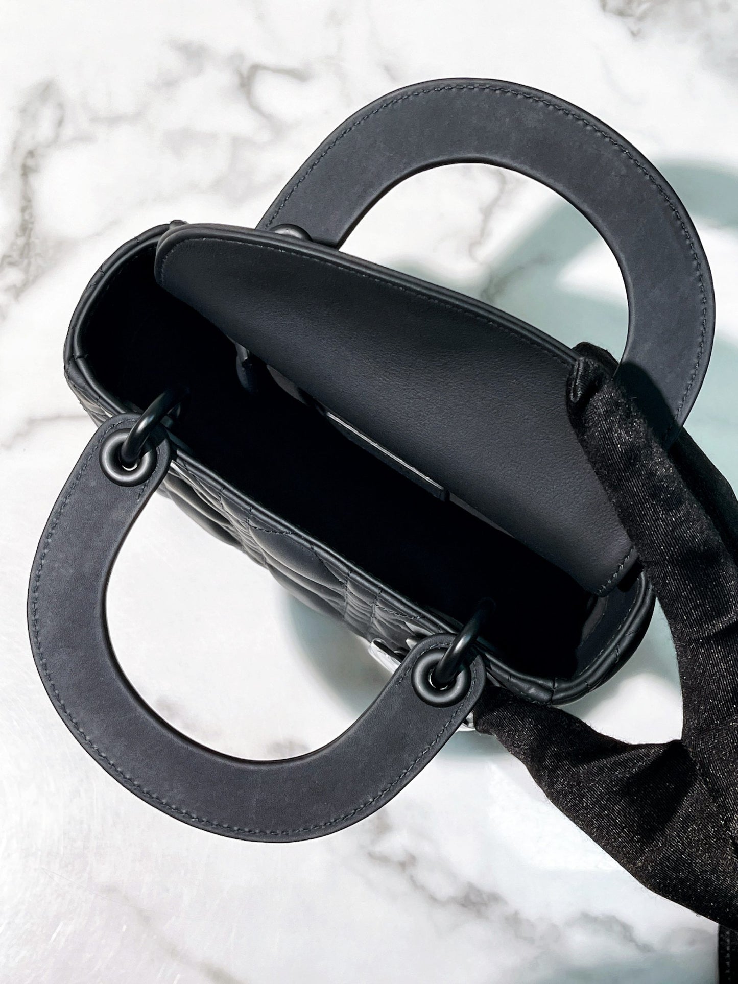 DIOR LADY MINI SO BLACK