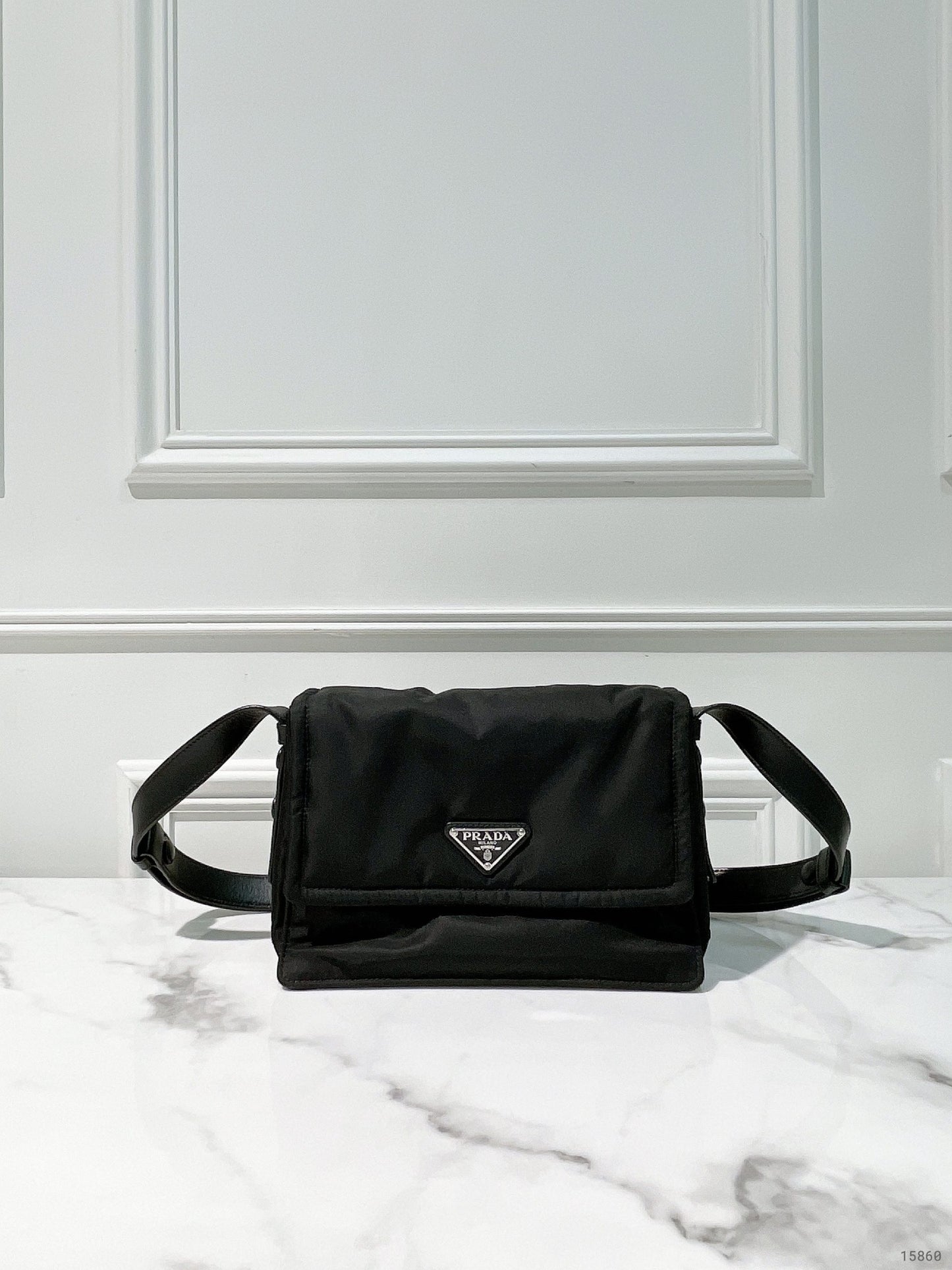 PRADA SMALL PADDED SHOULDER BAG