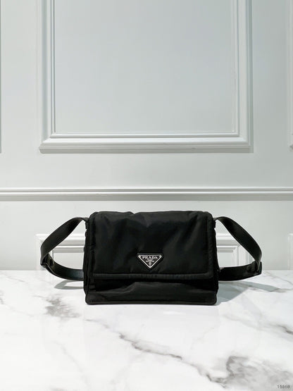 PRADA SMALL PADDED SHOULDER BAG