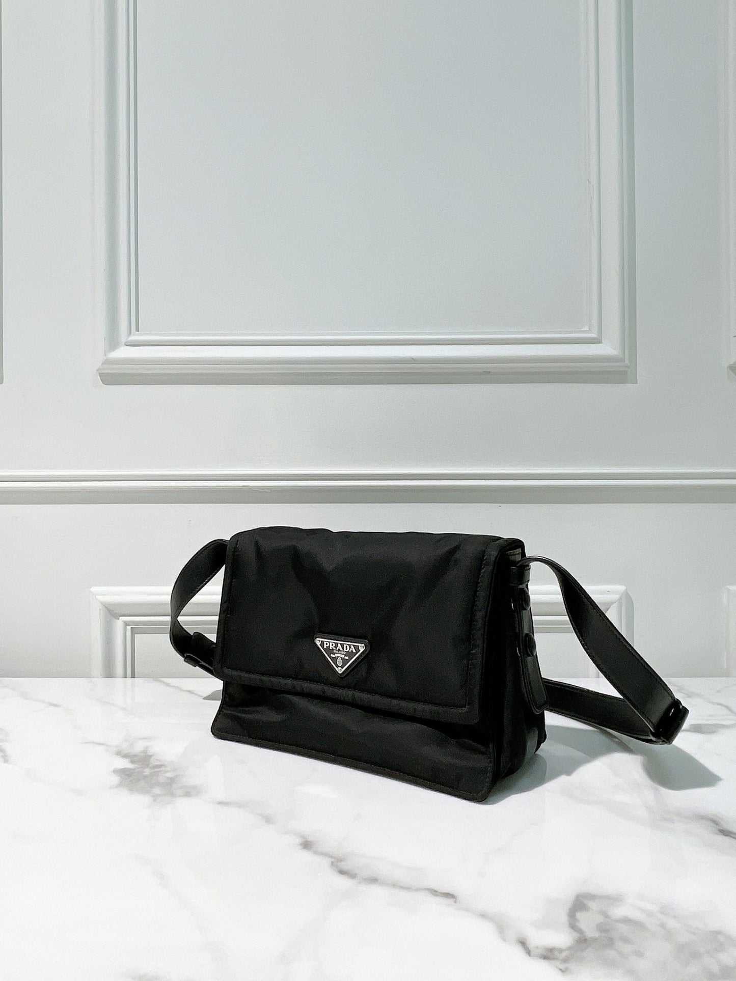 PRADA SMALL PADDED SHOULDER BAG