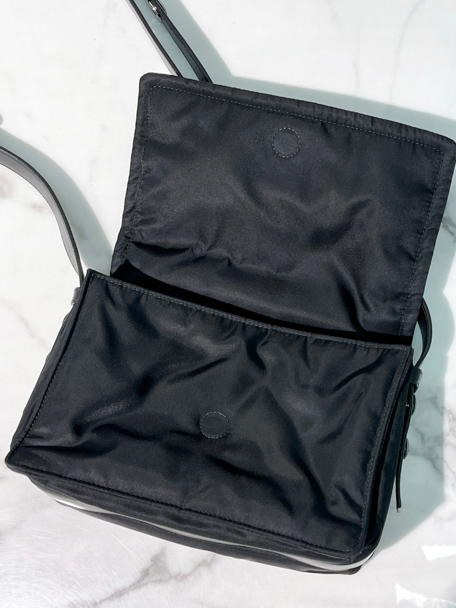 PRADA SMALL PADDED SHOULDER BAG