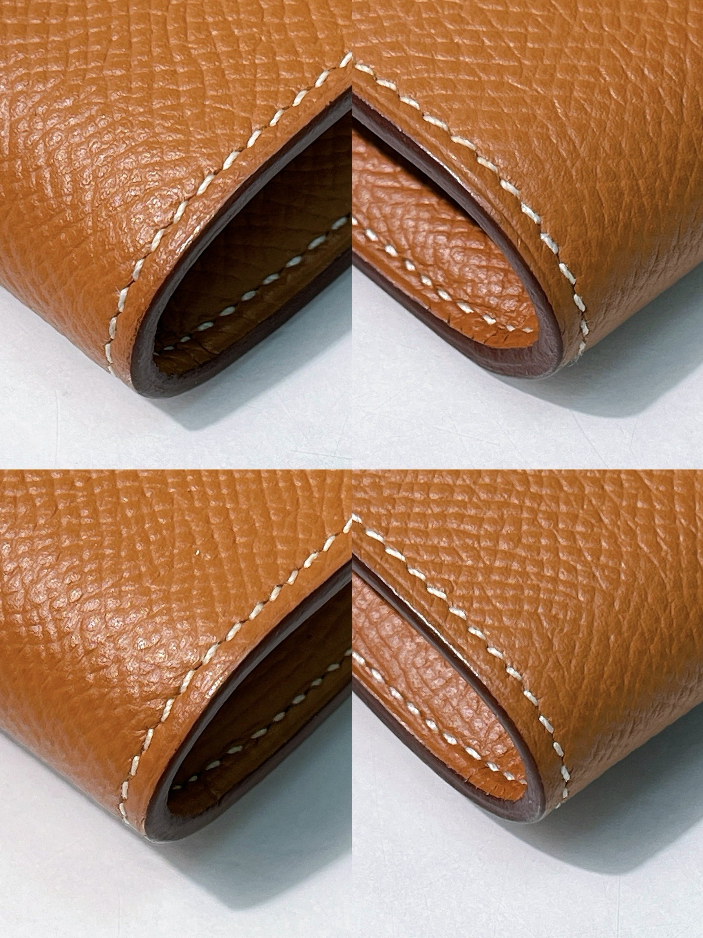 HERMES KELLY LONG WALLET, GOLD/SILVER