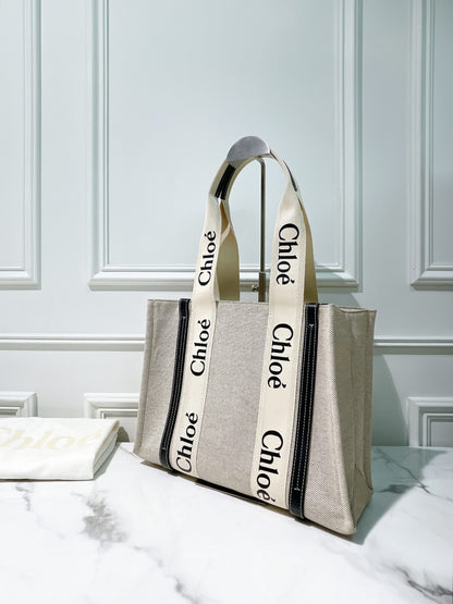 CHLOE MEDIUM WOODY TOTE