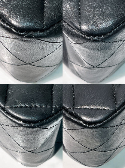 CHANEL CLASSIC FLAP SMALL, BLACK/GOLD