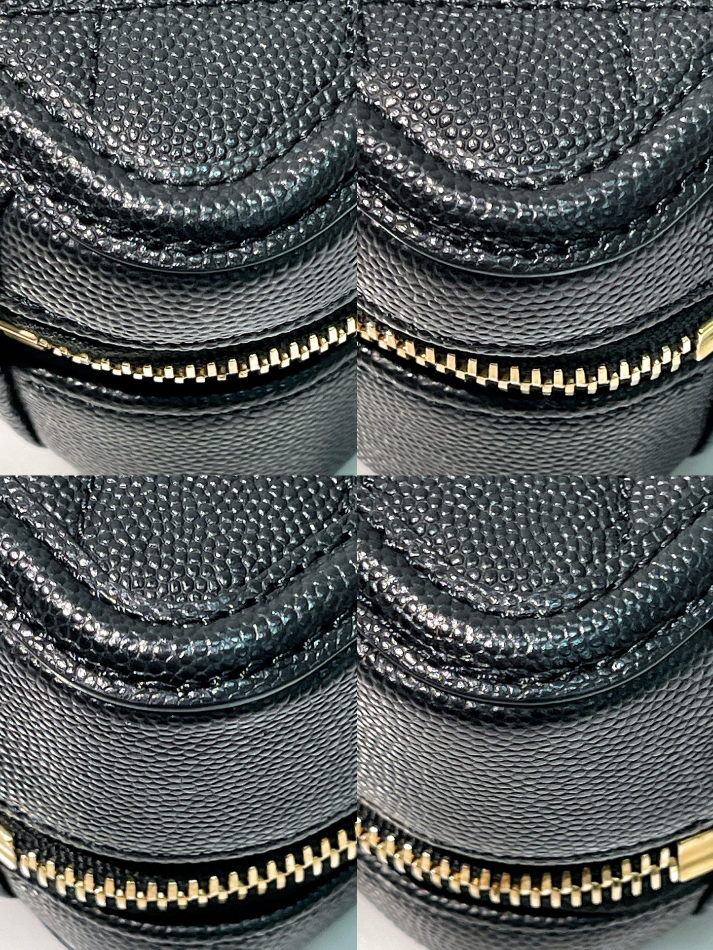 CHANEL SMALL VANITY CASE, Black/Gold