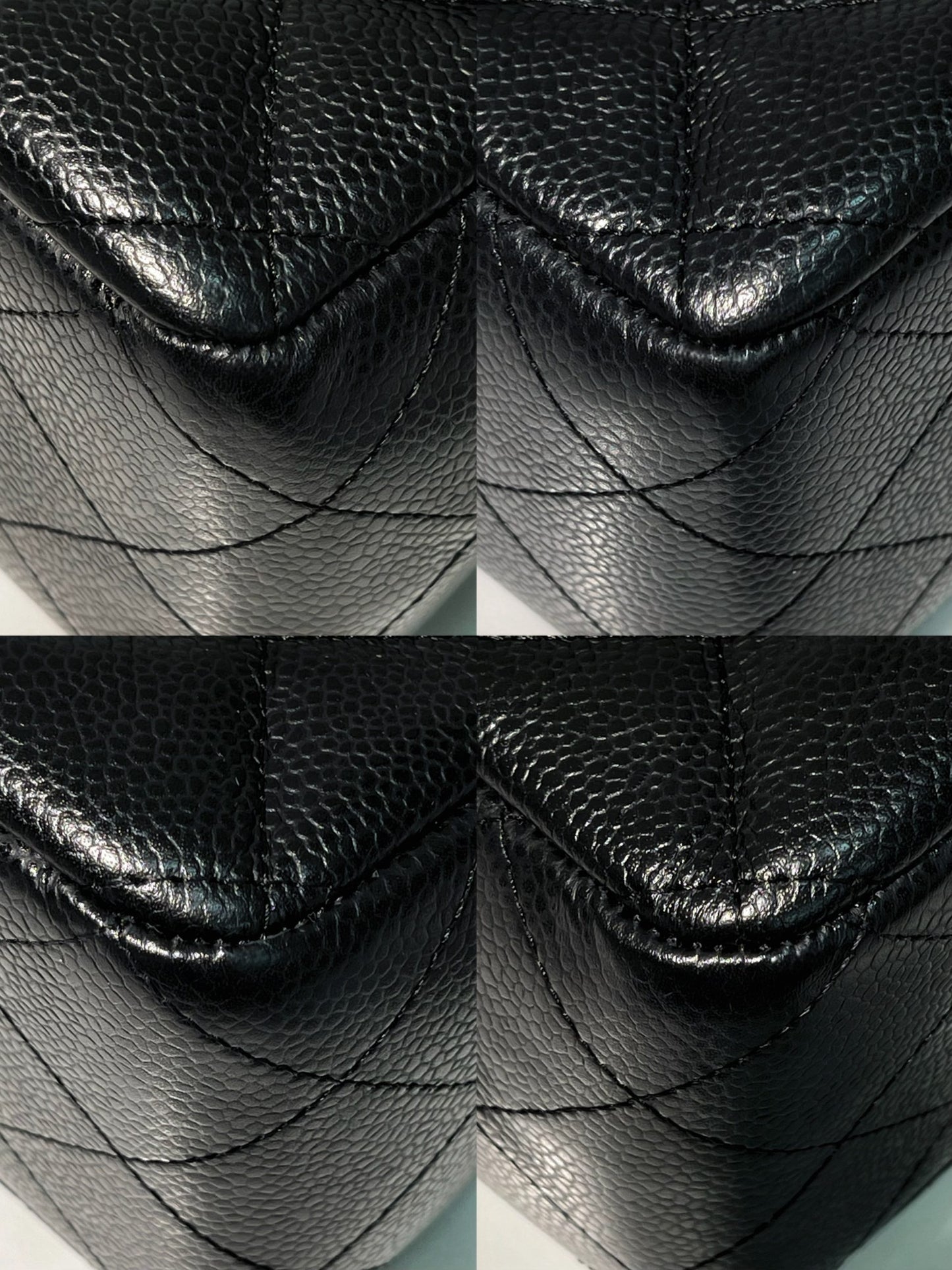 CHANEL SINGLE FLAP JUMBO, Black/Gold