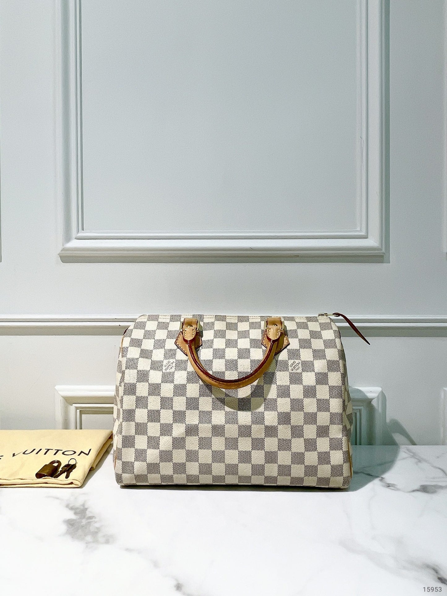 LV SPEEDY 30 HANDBAG, Damier