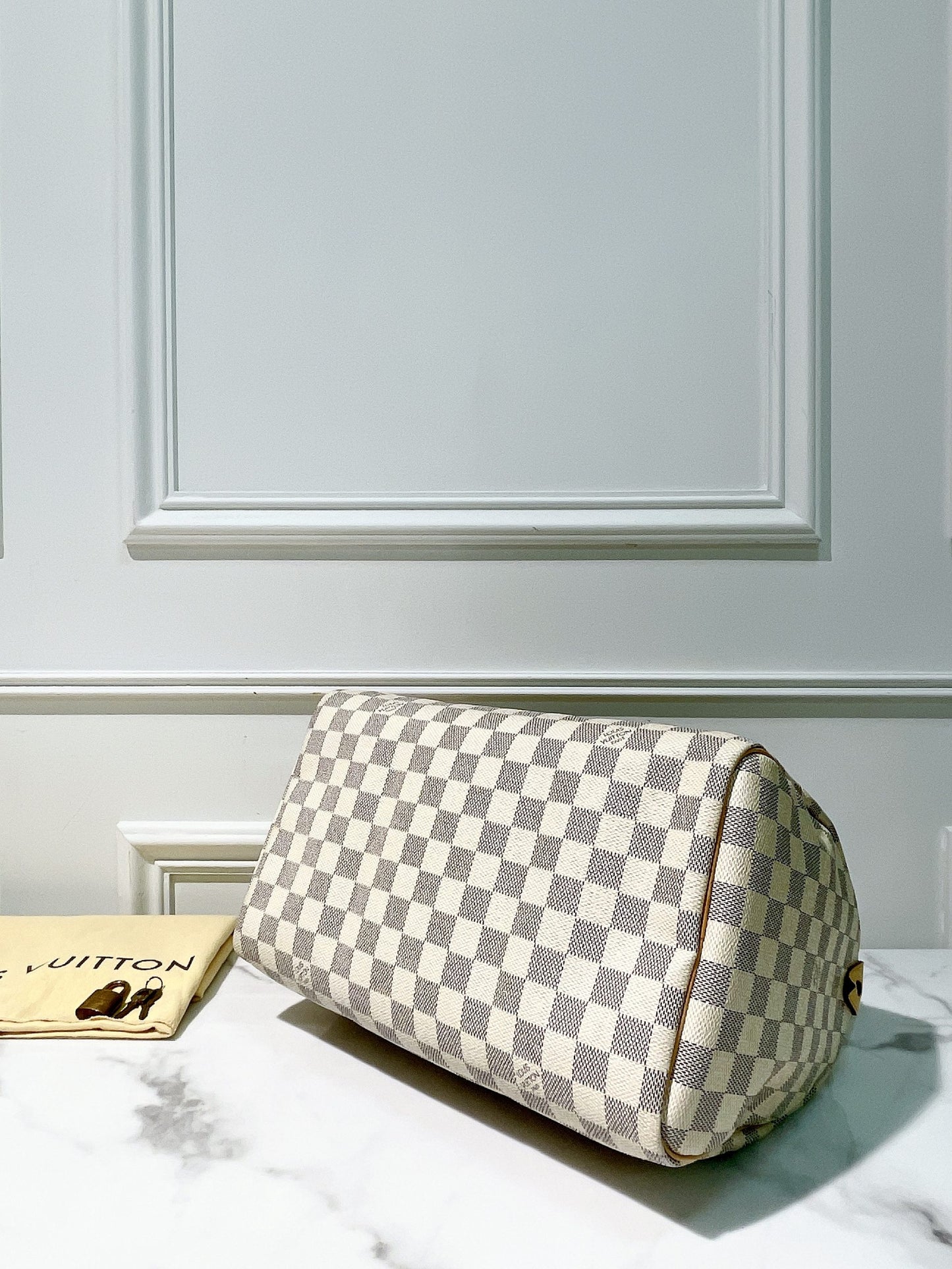 LV SPEEDY 30 HANDBAG, Damier