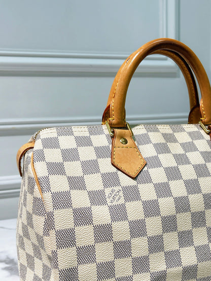 LV SPEEDY 30 HANDBAG, Damier