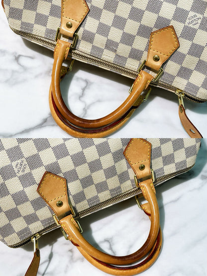 LV SPEEDY 30 HANDBAG, Damier