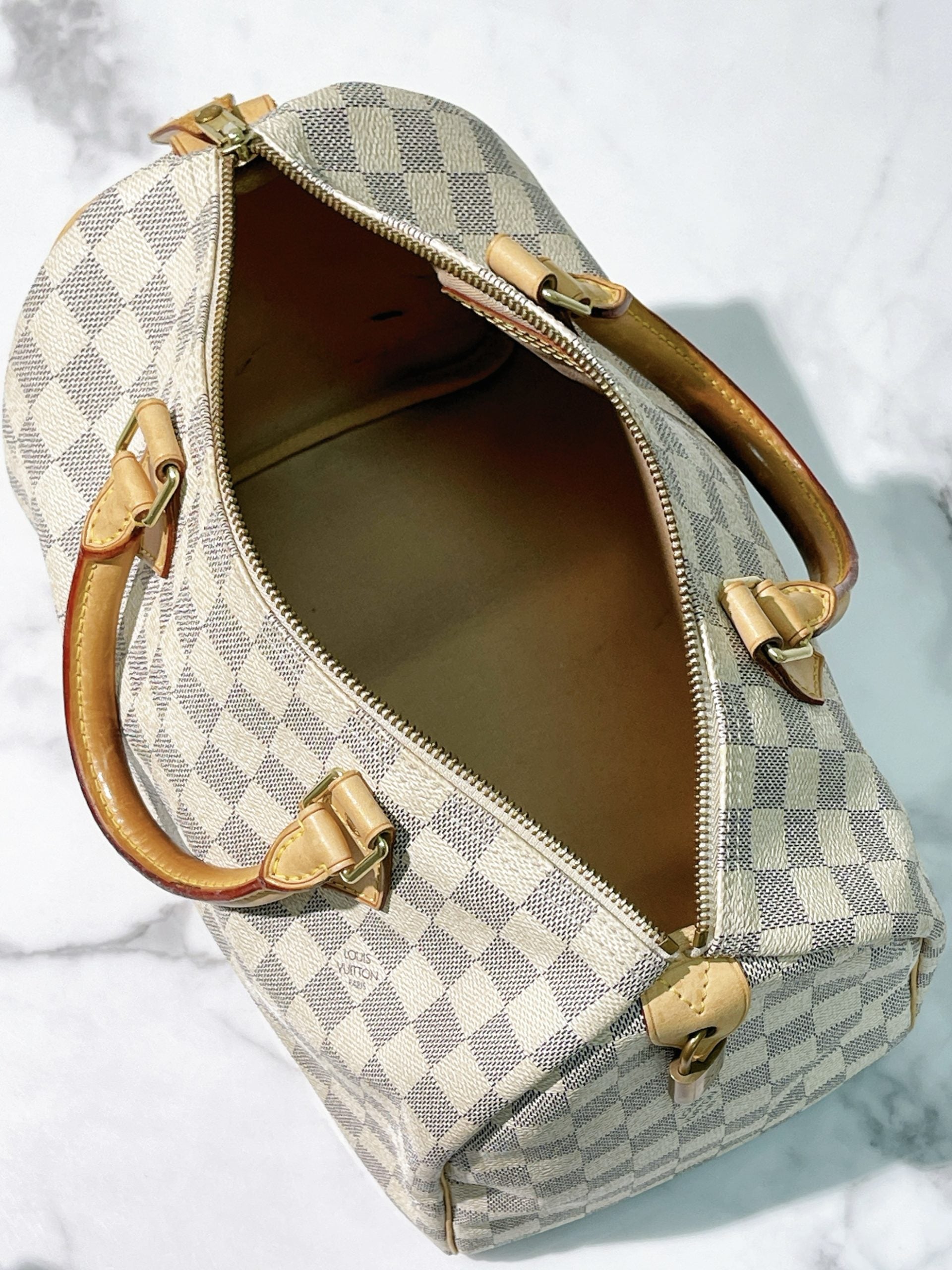 LV SPEEDY 30 HANDBAG, Damier