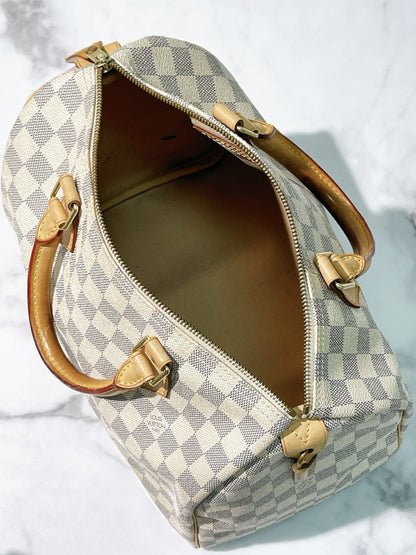 LV SPEEDY 30 HANDBAG, Damier