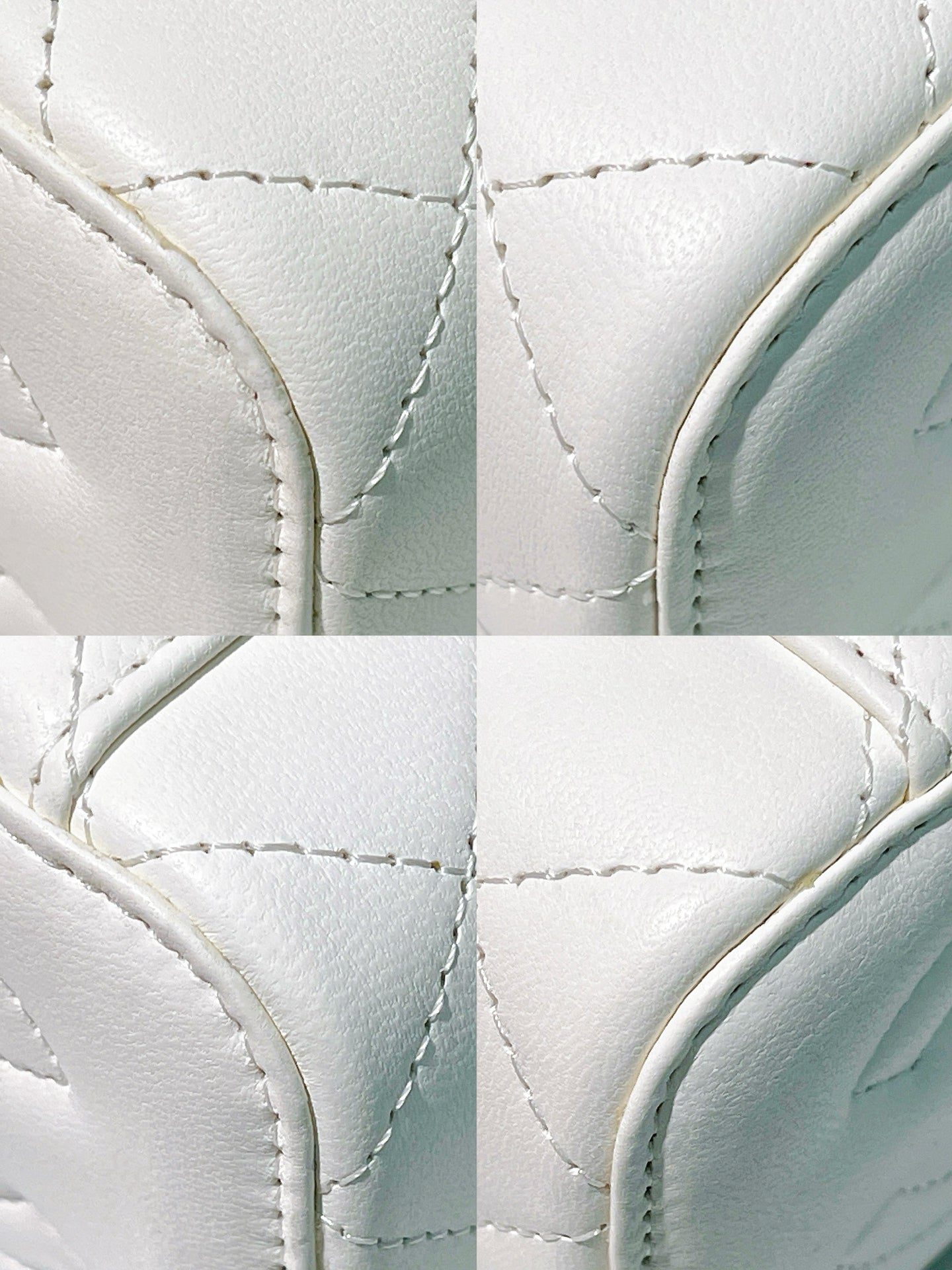 CHANEL 23C MINI VANITY CASE, White/Gold