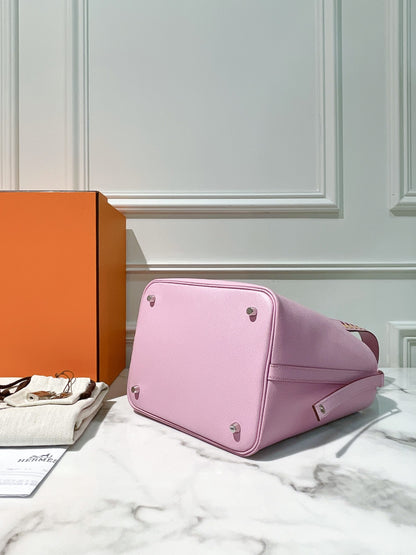 HERMES PICOTIN 22, Mauve Sylvestre/Silver