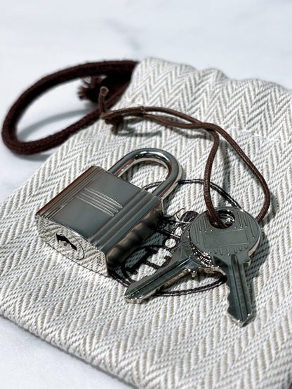 HERMES PICOTIN 22, Mauve Sylvestre/Silver