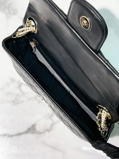 CHANEL WESTMINSTER FLAP, Black/Gold