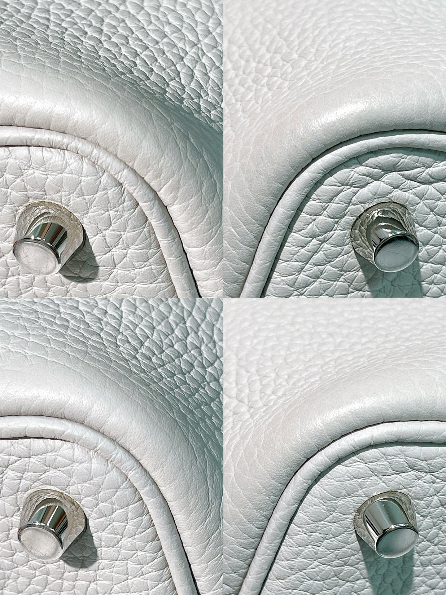 HERMES PICOTIN 18, Gris Perle/Silver