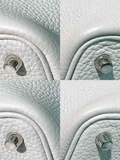 HERMES PICOTIN 18, Gris Perle/Silver