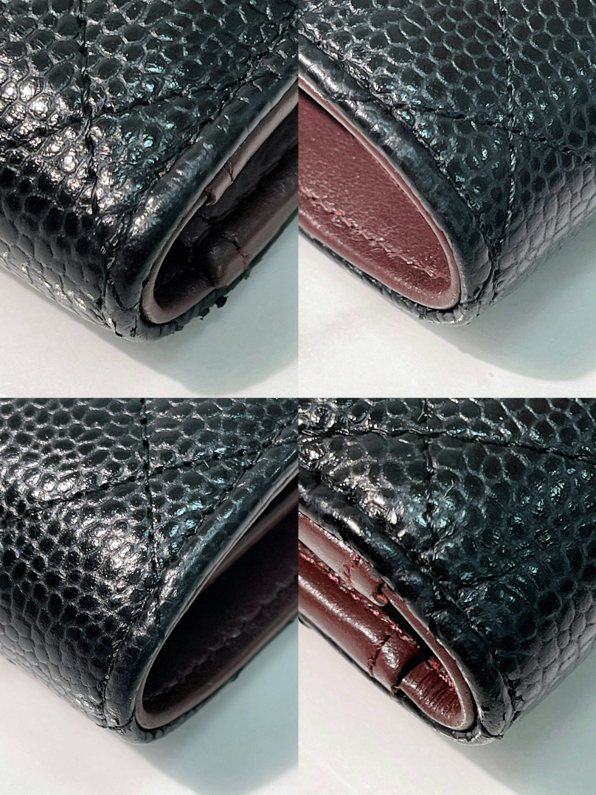 CHANEL CLASSIC WALLET, Black/Gold