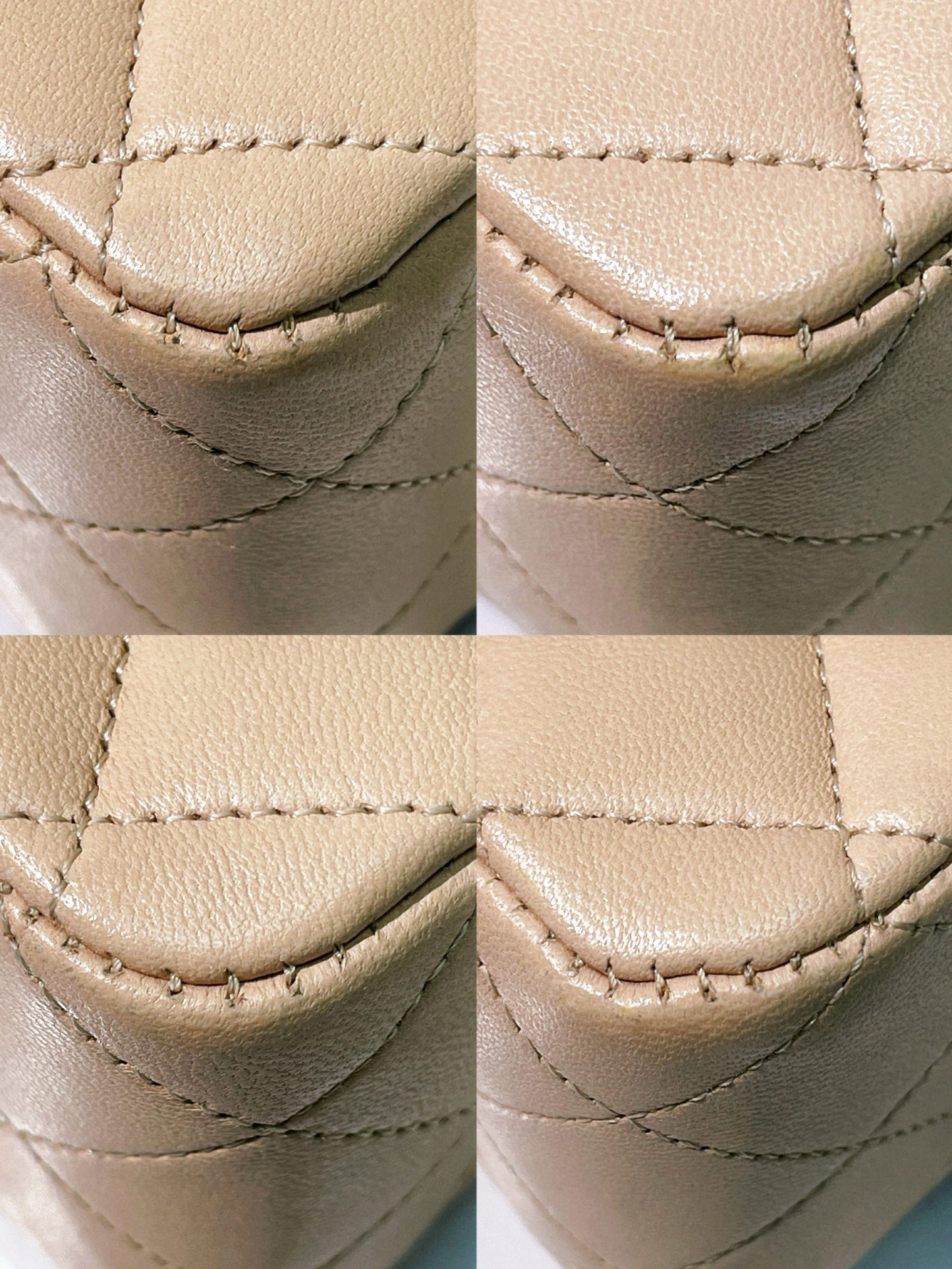 CHANEL CLASSIC FLAP, Beige/Gold