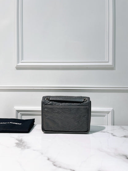 YSL NIKI BABY, Gray/Silver