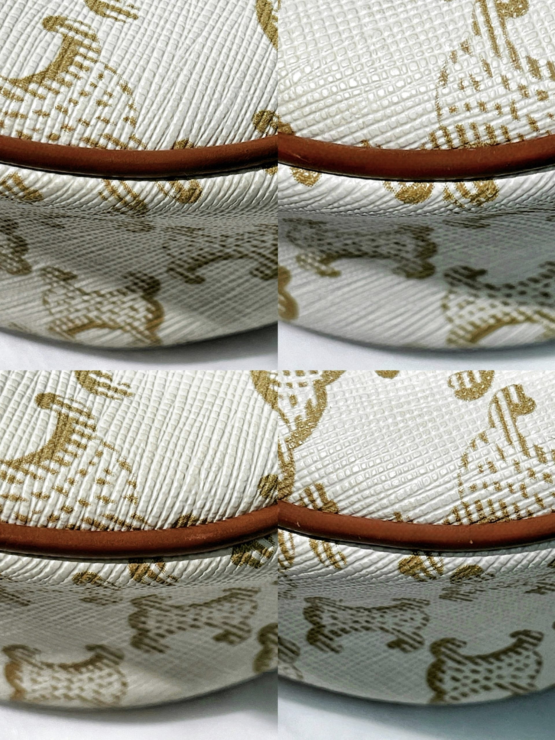 CELINE AVA BAG, White/Gold