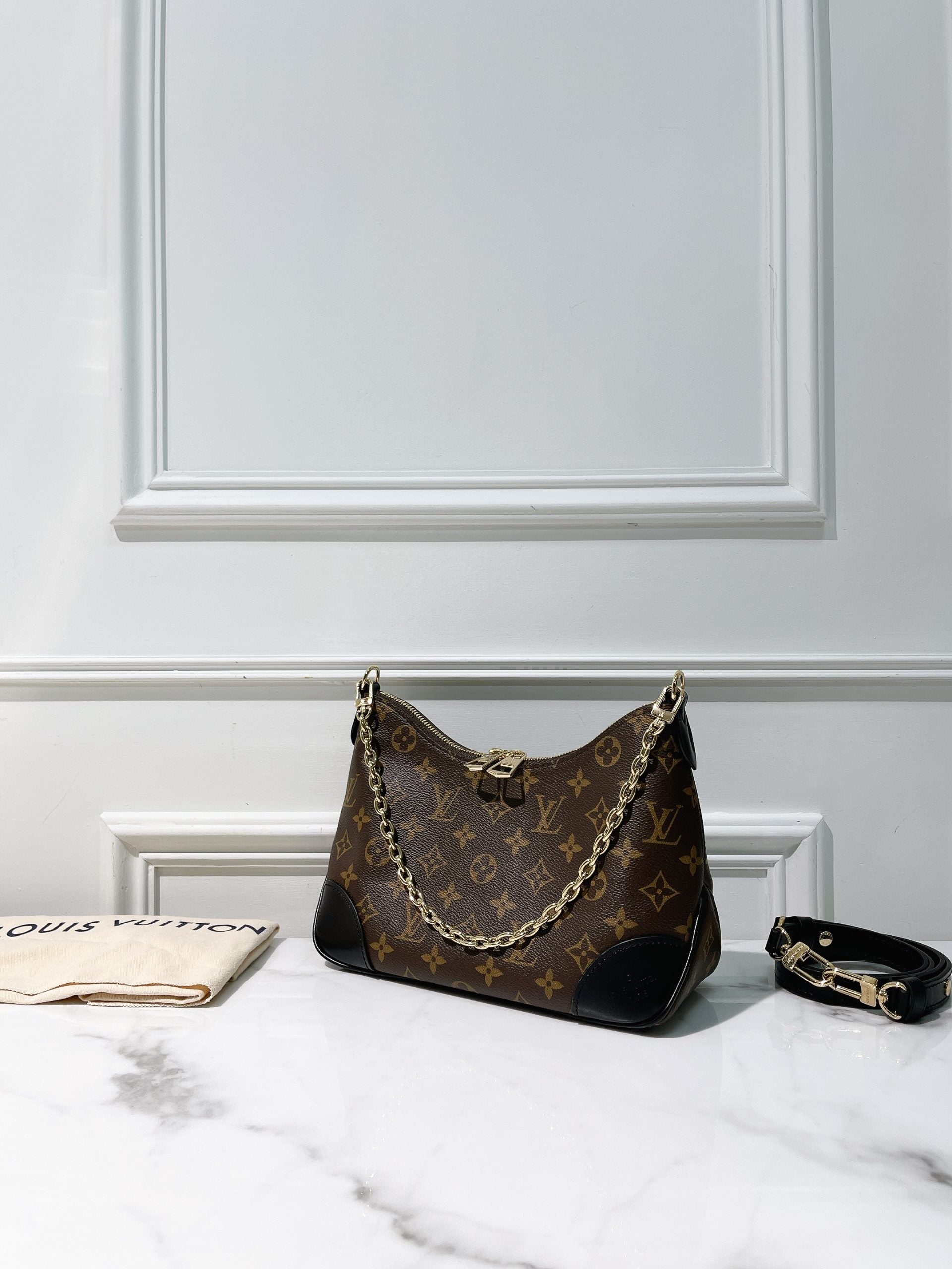 LV BOULOGNE, Monogram/Black