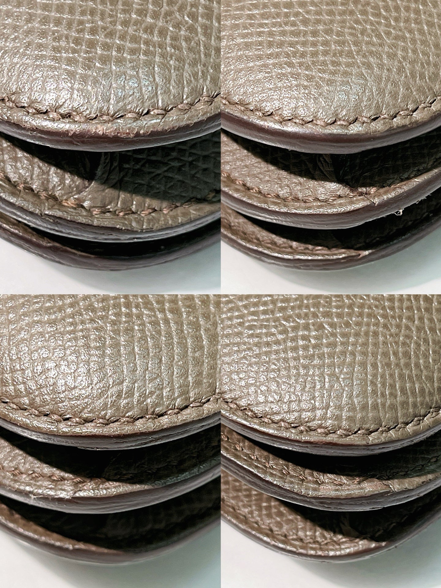 HERMES CONSTANCE MINI, Etain/Gold