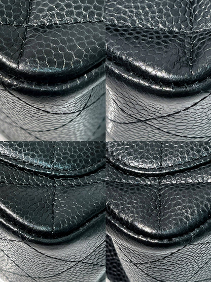 CHANEL MINI SQUARE, Black/Gold