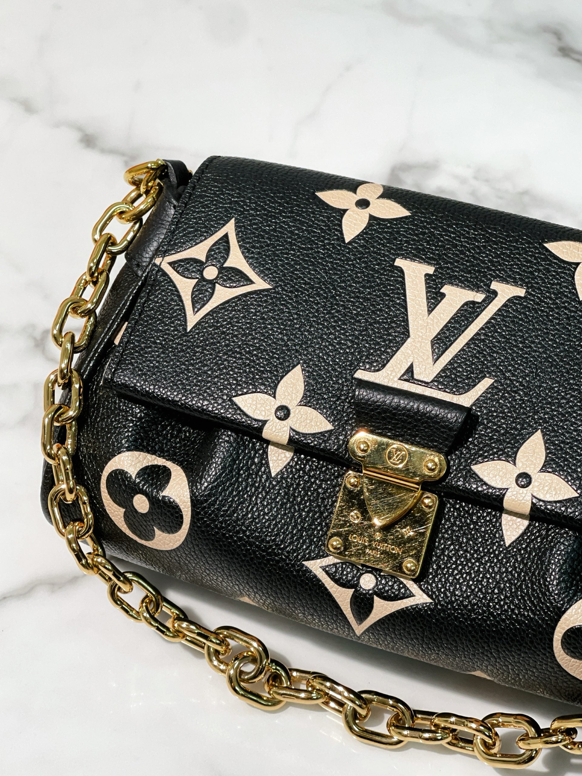 LV FAVORITE, Black/Beige