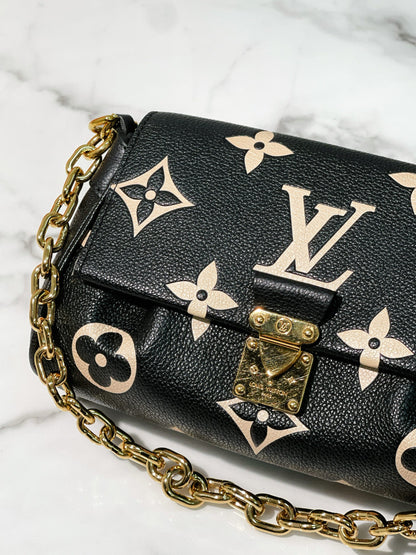 LV FAVORITE, Black/Beige