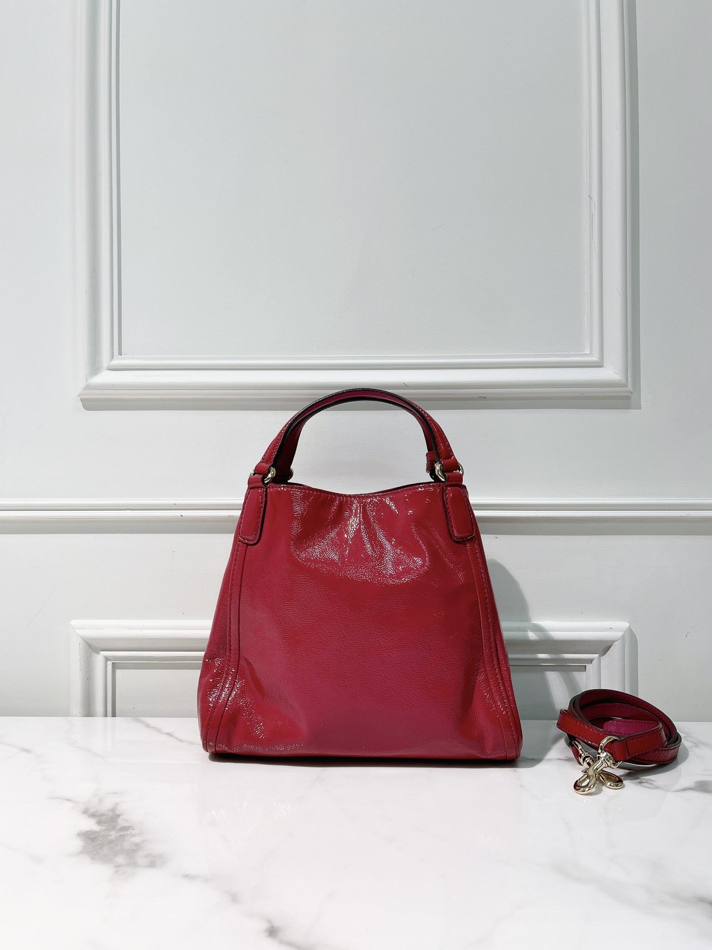 GUCCI SOHO TOTE, Pink/Silver