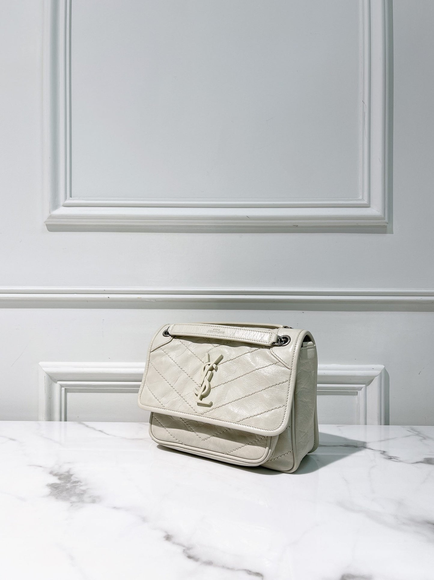 YSL NIKI BABY, White