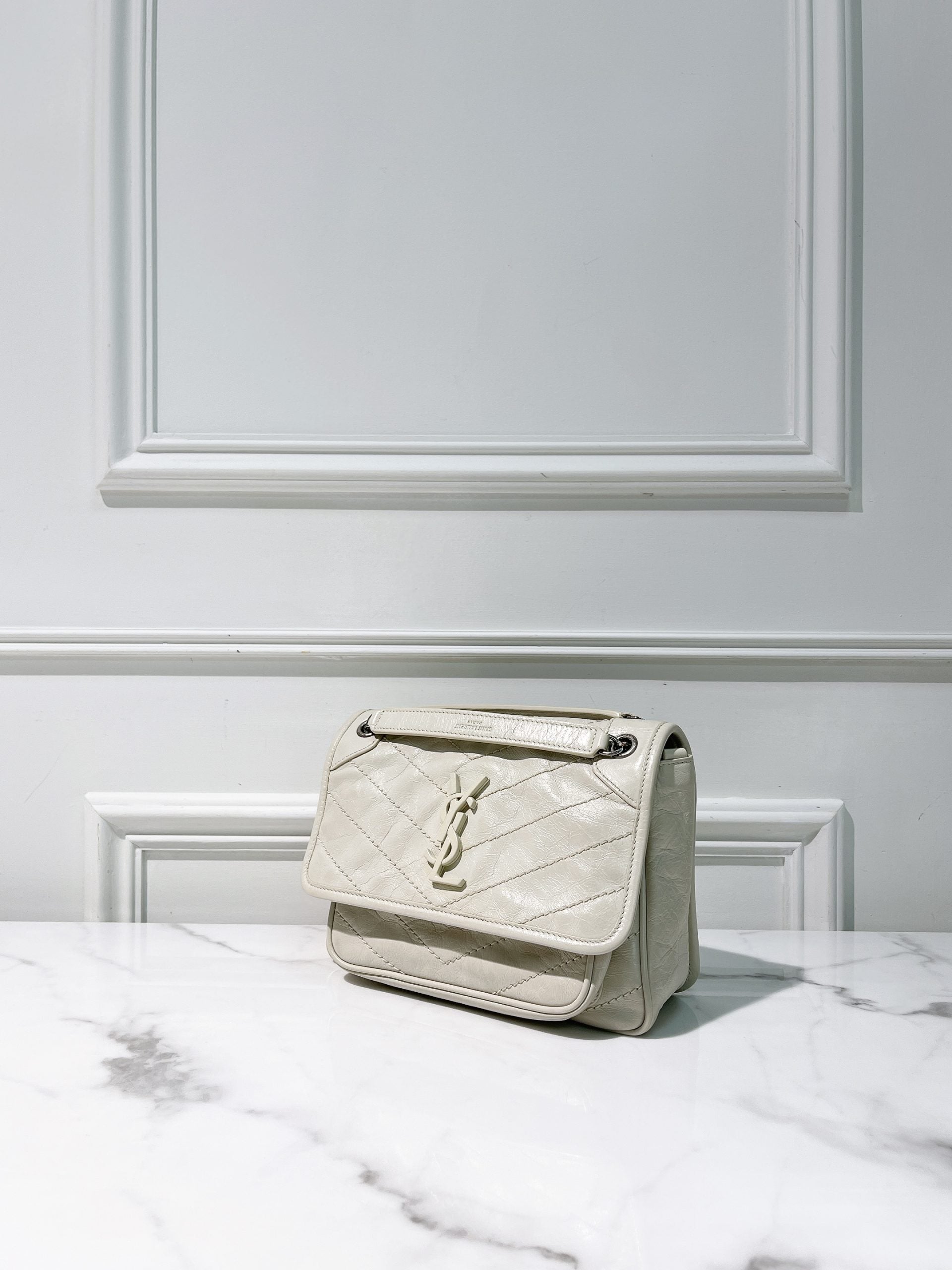 YSL NIKI BABY, White