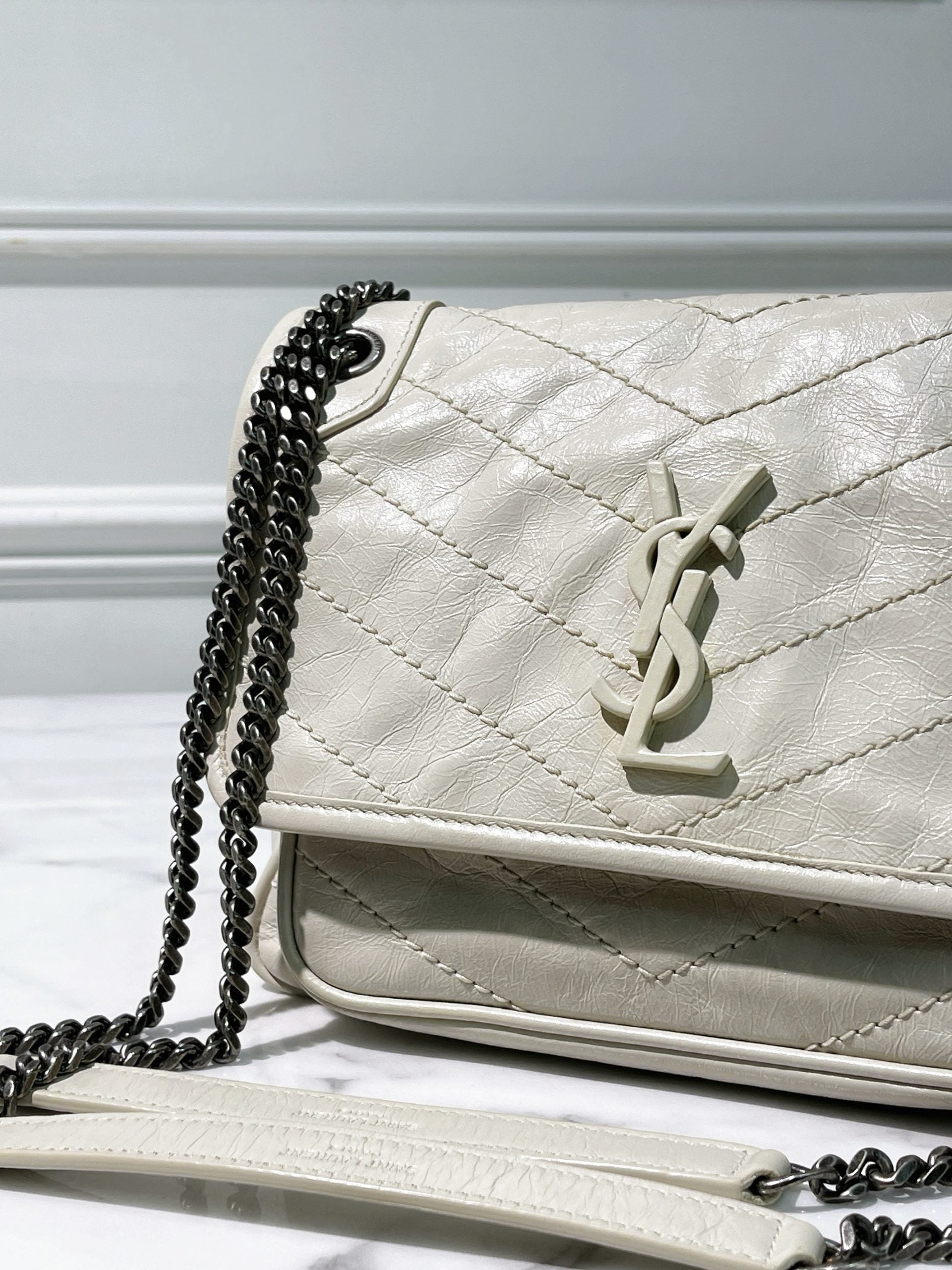 YSL NIKI BABY, White